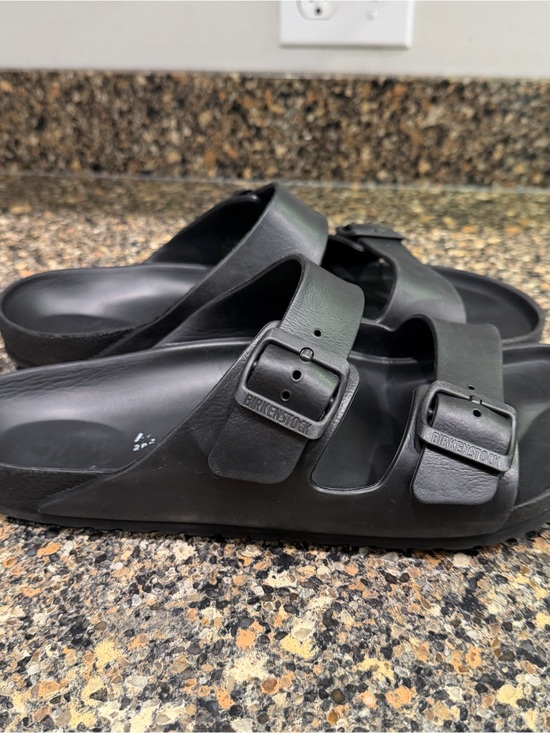 Birkenstock Black Footbed Slide Sandals Mens 11 main image 8